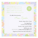 Leuk als Uitnodiging van het Baby shower van de Kn