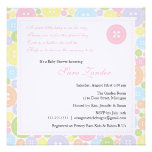 Leuk als Uitnodiging van het Baby shower van het M