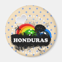 Leuk Fruitig Honduras Magneet