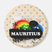 Leuk Fruitig Mauritius Koelkast Magneetjes