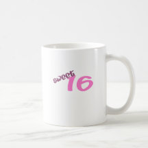 Leuk Ontwerp "Zoete 16" Koffie Bekers