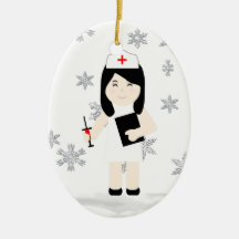 Leuk Ornament 3 van Kerstmis van de Verpleegster