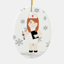 Leuk Ornament 5 van Kerstmis van de Verpleegster