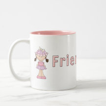 Leuk & van de Vriendschap Girly Mok
