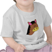 Leuk Weinig Gezicht van het Paard Shirt