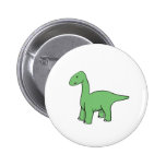 Leuke Groene Brontosaurus Speldbutton