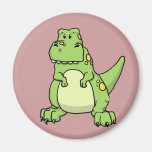 Leuke Groene t-Rex Koelkast Magneetjes