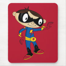 Leuke Jongen Superhero Muis Matten