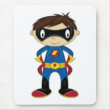 Leuke Jongen Superhero Muismatten