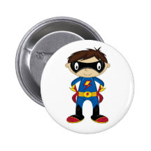 Leuke Jongen Superhero Speldbuttons