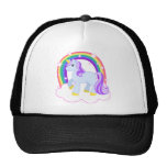 Leuke Magische Eenhoorn met Klantgerichte regenboo Trucker Pet