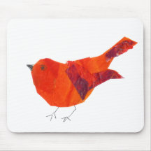 Leuke Rode Vogel Muismat
