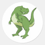 Leuke Tyrannosaurussen Rex Ronde Stickers