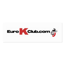 L'euro club de K carde K1200RS Modèle De Carte De Visite