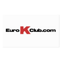 L'euro club de K carde le général Carte De Visite