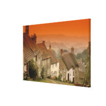 L'Europe, Angleterre, Dorset, Shaftesbury. Colline Toile Tendue