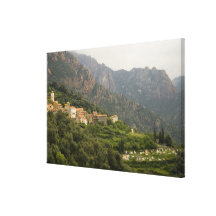 L'Europe, France, Corse, Ota.  Ville d'Ota et Toiles Tendues
