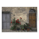 L'Europe, Italie, Toscane, Chianti, porte toscane  Cartes De Vœux