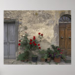 L'Europe, Italie, Toscane, Chianti, porte toscane  Affiche