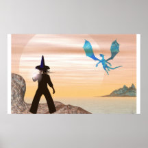 Lever de soleil affiche