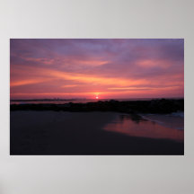 Lever de soleil affiches