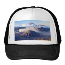 Lever de soleil au bâti Bromo, Java, Indonésie Casquette