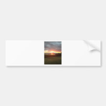 Lever de soleil dans le paradis adhésif pour voiture