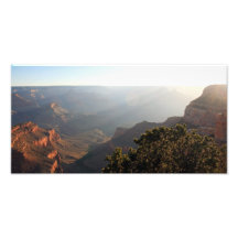 Lever de soleil de canyon grand impression photo