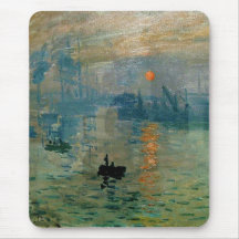 Lever de soleil de l'impression de Monet (soleil l Tapis De Souris