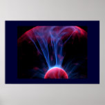 Lever de soleil électrique affiches