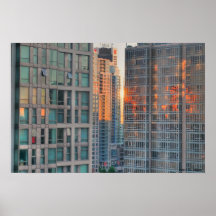 Lever de soleil élevé posters