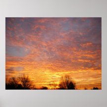 Lever de soleil affiches