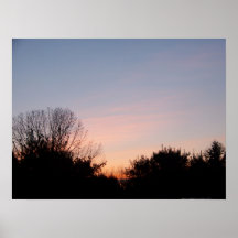 Lever de soleil poster