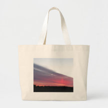 Lever de soleil tôt sacs de toile