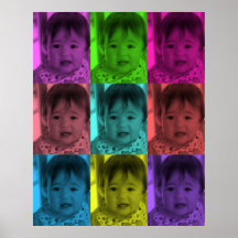 Lexie - de stijl van Andy Warhol Posters