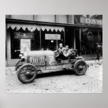 Lexington, voiture maximale de brochets : 1921 poster