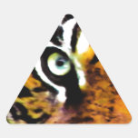 L'EYE'S_ DU TIGRE STICKER EN TRIANGLE