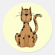 LGC | de Zoete Jachtluipaard van de Safari Ronde Sticker