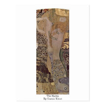 L'hydre par Gustav Klimt Carte Postale