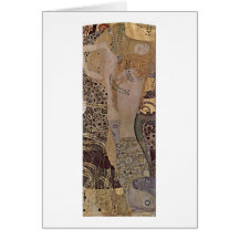 L'hydre par Gustav Klimt Cartes De Vœux