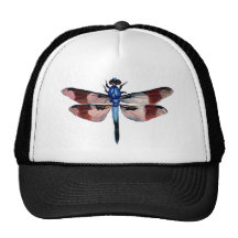 Libellule antique d'histoire naturelle casquette de camionneur
