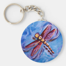 Libellule Art~Keychain Porte-clés
