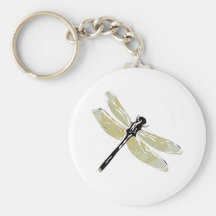 Libellule Porte-clefs