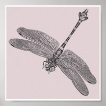 Libellule Posters