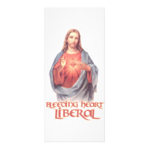 Libéral Jésus de défenseur de la veuve et de l'orp Double Cartes Customisées