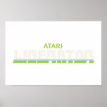 Libérateur d'Atari Affiches