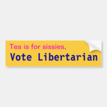 Libertaire de vote adhésifs pour voiture