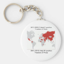 Liberté de presse Keychain Porte-clefs