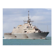 Liberté d'USS (LCS 1) Carte Postale