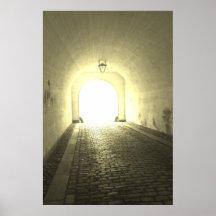 Licht aan het eind van het Poster van de Tunnel